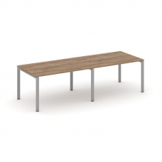 Style Project Стол переговорный SN-6P.SPRG-013.3 Дуб Табак/Металл Серый 2760*980*750