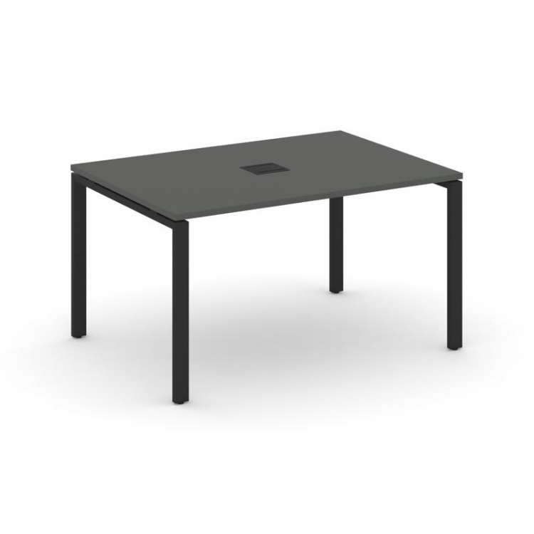 Style Project Стол переговорный SN-6P.SPRG-004 Антрацит/Металл Черный 1580*980*750