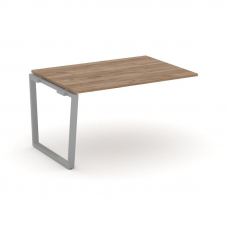 Style Project Проходной наб. элем. перег. стола SN-6T2.NSPRG-002.3 Дуб Табак/Металл Серый 1180*980*7