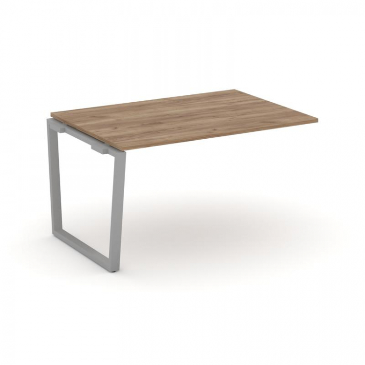 Style Project Проходной наб. элем. перег. стола SN-6T2.NSPRG-002.3 Дуб Табак/Металл Серый 1180*980*7