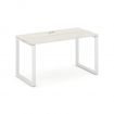 Style Project Стол письменный SN-6O.SP-023 Дуб Наварра/Металл Белый 1380*800*750