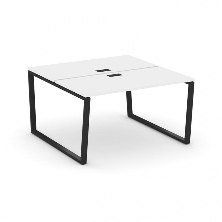 Style Project Рабочая станция 2-х сторон. SN-6T2.DRS-014 Белый/Металл Черный/Заглушка Пластик Черный