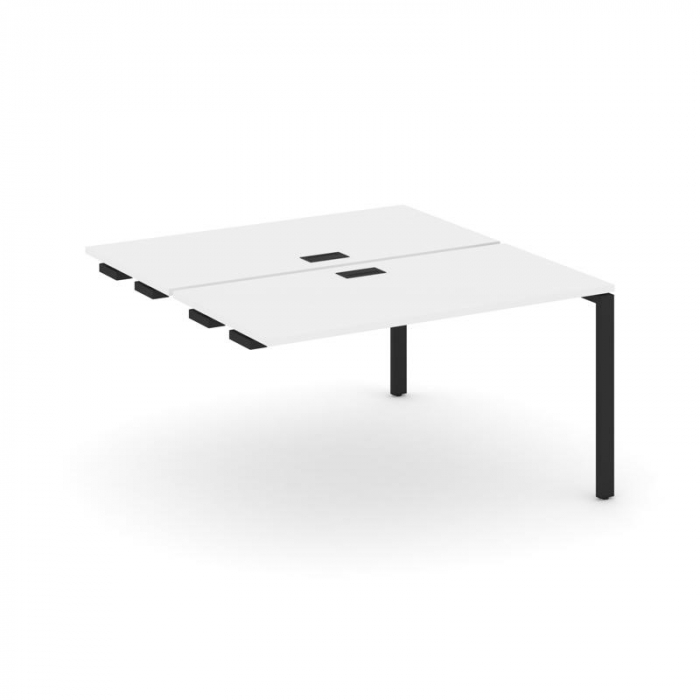 Style Project Стол-приставка к опор. элем. SN-6P.DPRS-002 Белый/Металл Черный 1180*1232*750