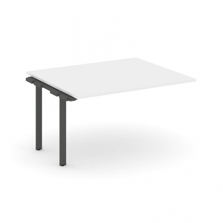 Style Project Проходной наб. элем. перег. стола SN-6P.NSPRG-032.3 Белый/Металл Антрацит 1180*1180*75