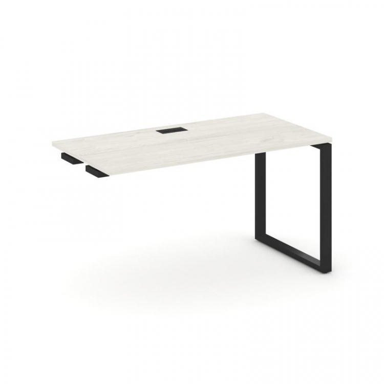 Style Project Стол-приставка к опор. элем. SN-6O.OPRS-002 Дуб Наварра/Металл Черный 1180*600*750