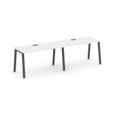 Style Project Рабочая станция 1 сторон. SN-6A.ORS-024 Белый/Металл Антрацит 3160*800*750