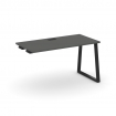 Style Project Стол-приставка к опор. элем. SN-6T1.OPRS-022 Антрацит/Металл Черный/Заглушка Пластик Ч