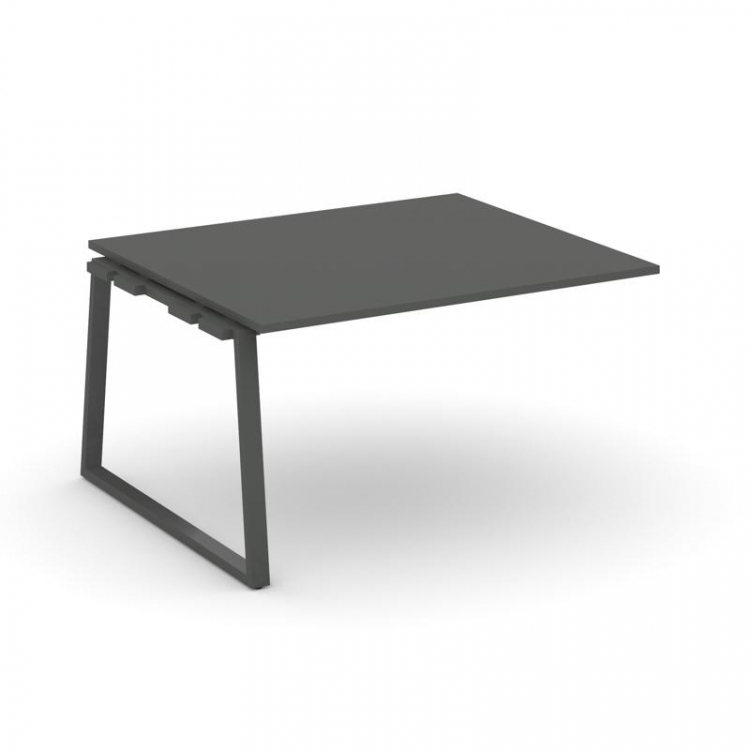 Style Project Проходной наб. элем. перег. стола SN-6T1.NSPRG-034.3 Антрацит/Металл Антрацит 1580*118