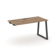 Style Project Стол-приставка к опор. элем. SN-6T1.OPRS-001 Дуб Табак/Металл Антрацит/Черный Пластик