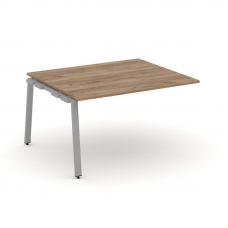 Style Project Проходной наб. элем. перег. стола SN-6A.NSPRG-033.3 Дуб Табак/Металл Серый 1380*1180*7