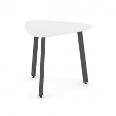 Style Project Стол переговорный SN-6.SPRG-70.3 Белый/Металл Антрацит 900*900*750