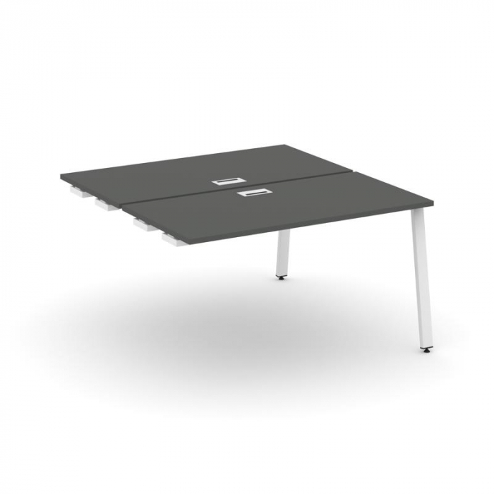 Style Project Стол-приставка к опор. элем. SN-6A.DPRS-004 Антрацит/Металл Белый 1580*1232*750