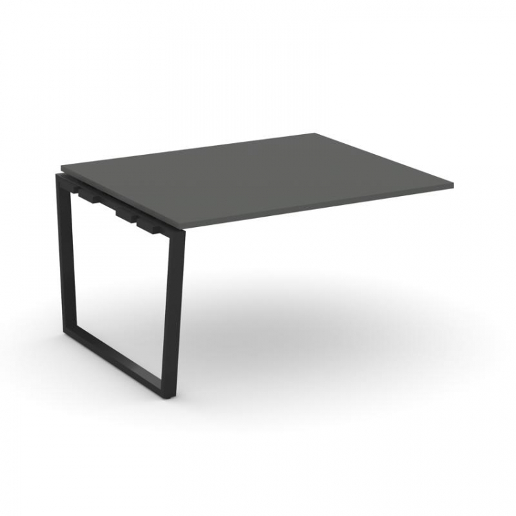 Style Project Проходной наб. элем. перег. стола SN-6T2.NSPRG-033.3 Антрацит/Металл Черный 1380*1180*