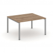 Style Project Стол переговорный SN-6P.SPRG-034.3 Дуб Табак/Металл Серый 1580*1180*750