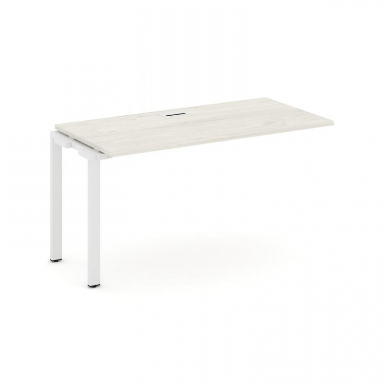 Style Project Проходной наб. элем. SN-6P.ONRS-002 Дуб Наварра/Металл Белый 1180*600*750