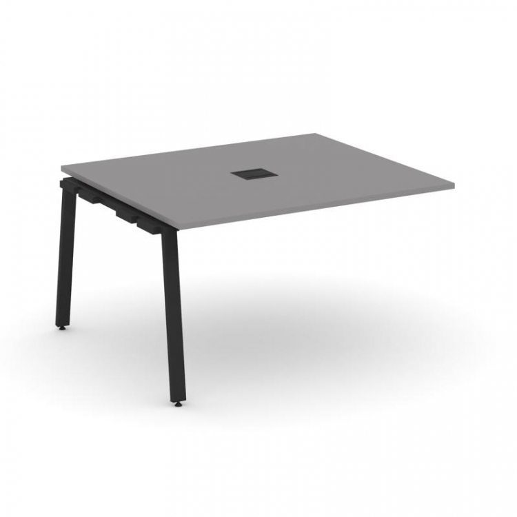 Стайл Проджект Проходной наборный элемент переговорного стола SN-6A.NSPRG-032 Серый Пепел/Металл Чер