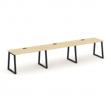 Style Project Рабочая станция 1 сторон. SN-6T1.ORS-033 Акация Лорка/Металл Черный/Заглушка Пластик Ч