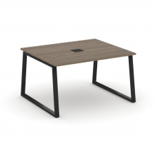 Style Project Стол переговорный SN-6T1.SPRG-034 Вяз Благородный/Металл Черный/Заглушка Металл Черный