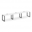 Style Project Рабочая станция 1 сторон. SN-6O.ORS-043 Белый/Металл Черный 4140*700*750