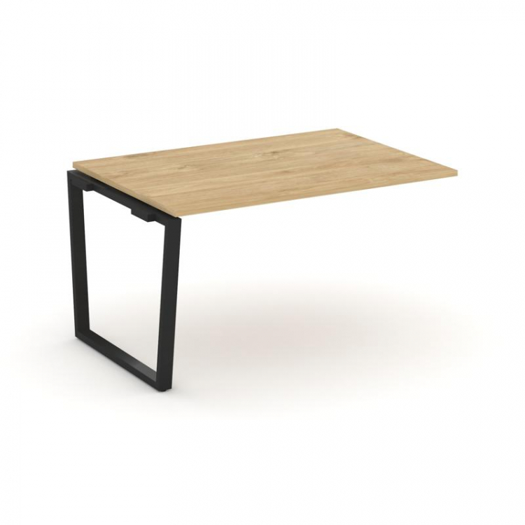 Style Project Проходной наб. элем. перег. стола SN-6T2.NSPRG-001.3 Тиквуд Светлый/Металл Черный 980*