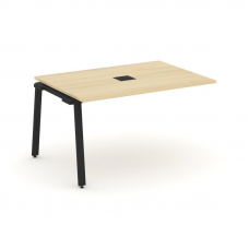 Style Project Проходной наб. элем. перег. стола SN-6A.NSPRG-001 Акация Лорка/Металл Черный 980*980*7