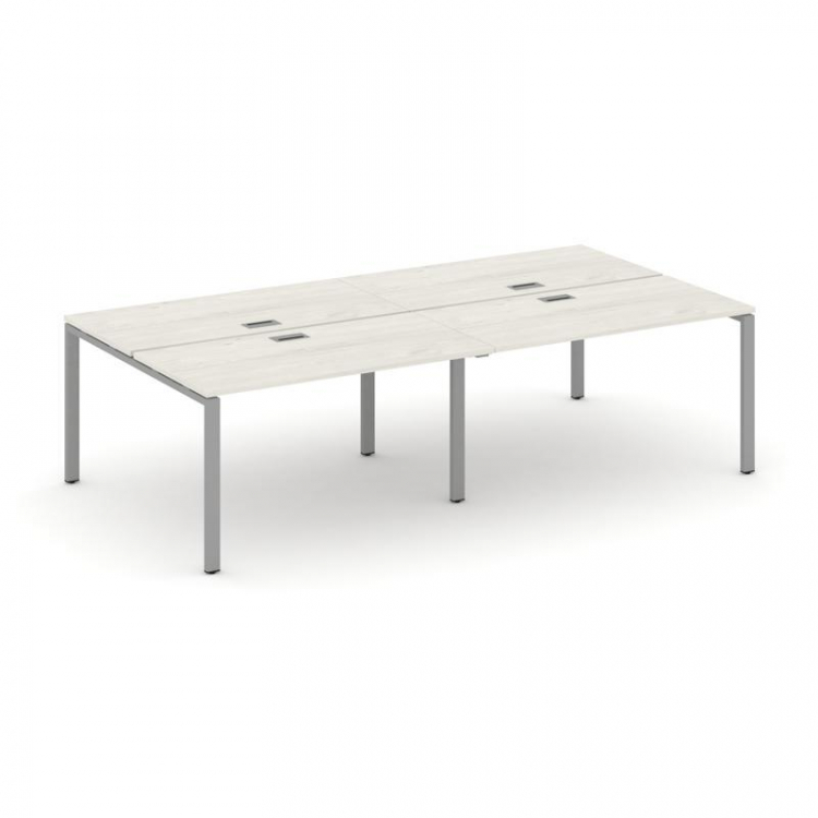 Style Project Рабочая станция 2-х сторон. SN-6P.DRS-043 Дуб Наварра/Металл Серый 2760*1432*750