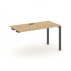 Style Project Стол-приставка к опор. элем. SN-6P.OPRS-012 Тиквуд Светлый/Металл Антрацит 1180*700*75