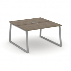 Style Project Рабочая станция 2-х сторон. SN-6T1.DRS-023 Вяз Благородный/Металл Серый/Заглушка Пласт