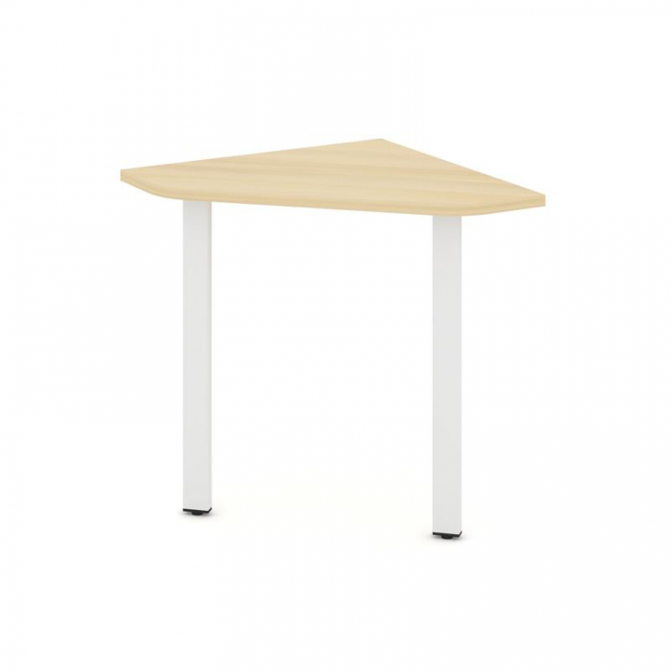 Style Project Угловой элемент стола SN-6.USP-001 Акация Лорка/Металл Белый 600*600*750