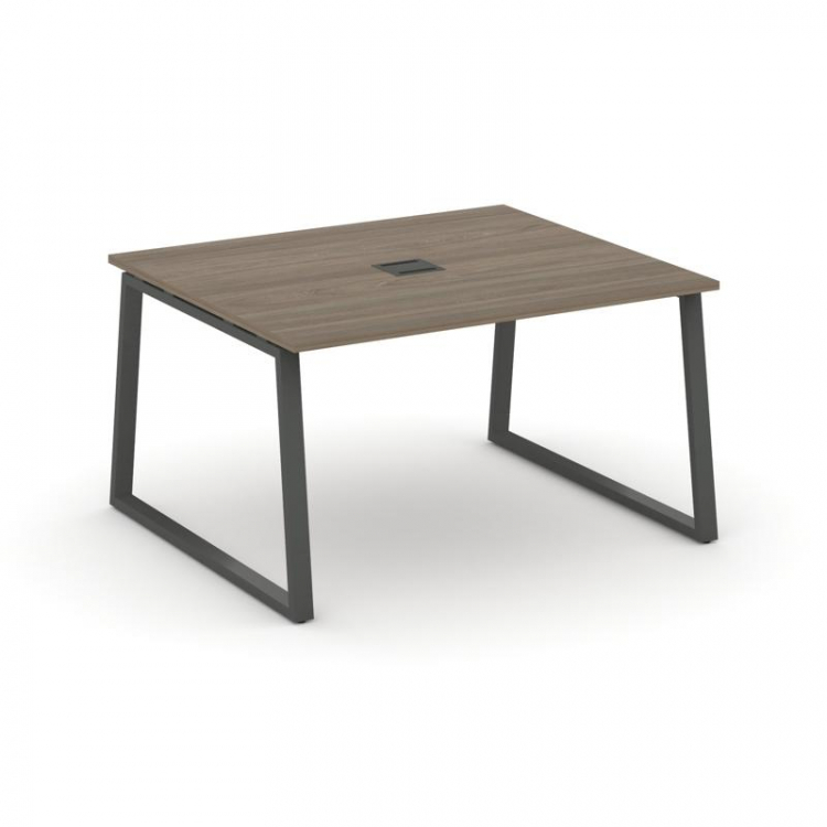 Style Project Стол переговорный SN-6T1.SPRG-033 Вяз Благородный/Металл Антрацит/Заглушка Металл Антр