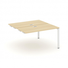 Style Project Стол-приставка к опор. элем. SN-6P.DPRS-012 Акация Лорка/Металл Белый 1180*1432*750