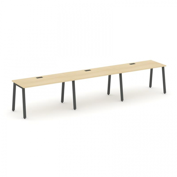 Style Project Рабочая станция 1 сторон. SN-6A.ORS-032 Акация Лорка/Металл Антрацит 3540*600*750