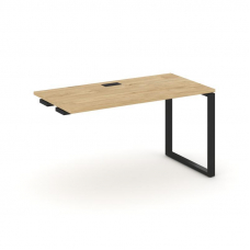 Style Project Стол-приставка к опор. элем. SN-6O.OPRS-022 Тиквуд Светлый/Металл Черный 1180*800*750