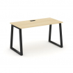 Style Project Стол письменный SN-6T1.SP-025 Акация Лорка/Металл Черный/Заглушка Пластик Черный 1780*
