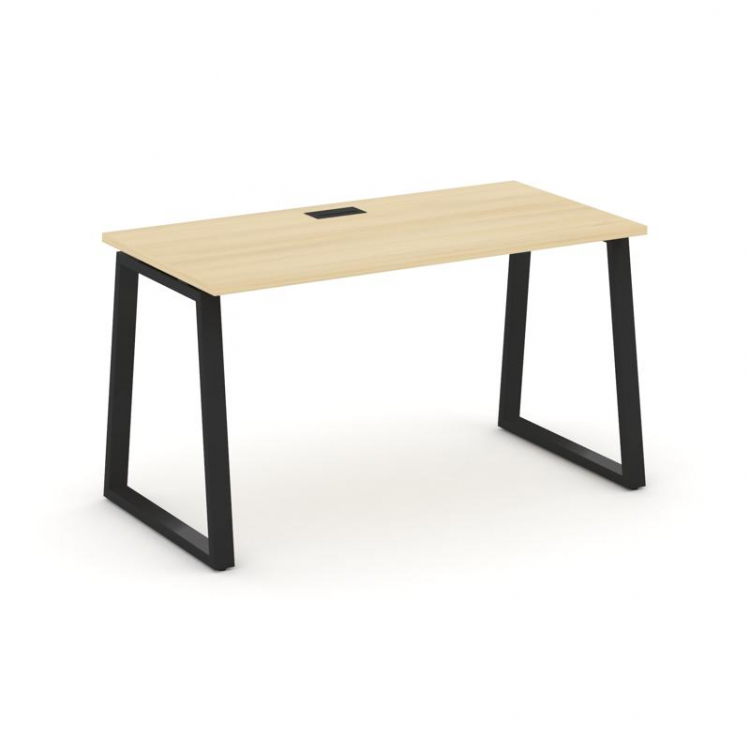 Style Project Стол письменный SN-6T1.SP-025 Акация Лорка/Металл Черный/Заглушка Пластик Черный 1780*