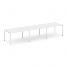 Style Project Стол переговорный SN-6P.SPRG-023.3 Белый/Металл Белый 4410*980*750