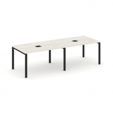 Style Project Стол переговорный SN-6P.SPRG-014 Дуб Наварра/Металл Черный 3160*980*750