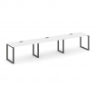 Style Project Рабочая станция 1 сторон. SN-6O.ORS-031 Белый/Металл Антрацит 2940*600*750
