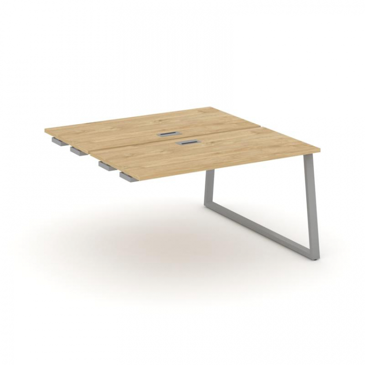 Style Project Стол-приставка к опор. элем. SN-6T1.DPRS-004 Тиквуд Светлый/Металл Серый/Заглушка Плас