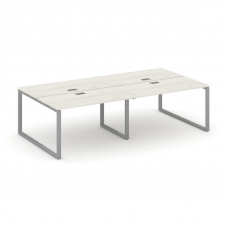 Style Project Рабочая станция 2-х сторон. SN-6O.DRS-044 Дуб Наварра/Металл Серый 3160*1432*750