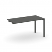 Style Project Стол-приставка к опор. элем. SN-6P.OPRS-001 Антрацит/Металл Антрацит 980*600*750