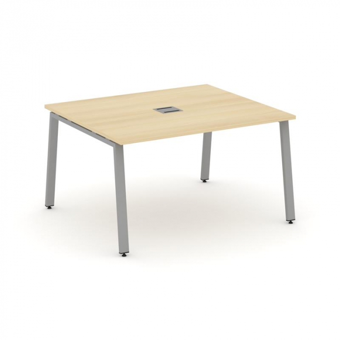 Style Project Стол переговорный SN-6A.SPRG-032 Акация Лорка/Металл Серый 1180*1180*750