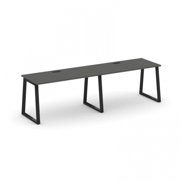 Style Project Рабочая станция 1 сторон. SN-6T1.ORS-003 Антрацит/Металл Черный/Заглушка Пластик Черны