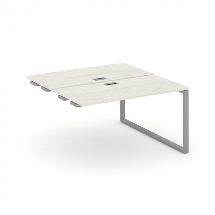 Style Project Стол-приставка к опор. элем. SN-6O.DPRS-003 Дуб Наварра/Металл Серый 1380*1232*750