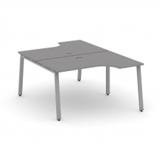 Стайл Проджект Рабочая станция эргономичная SN-6A.DRPA-001 Серый Пепел/Металл Серый 1380*1232/1992*7