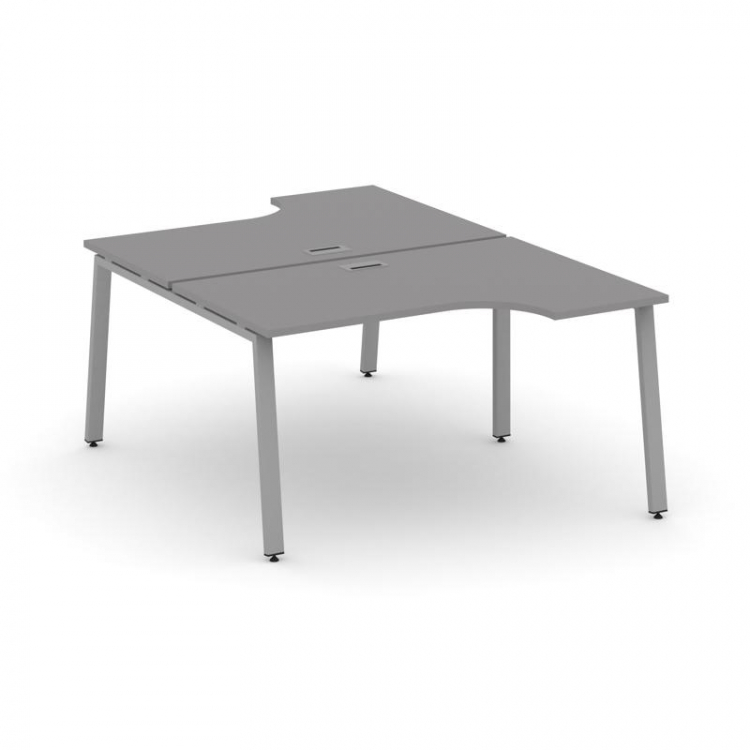 Стайл Проджект Рабочая станция эргономичная SN-6A.DRPA-001 Серый Пепел/Металл Серый 1380*1232/1992*7