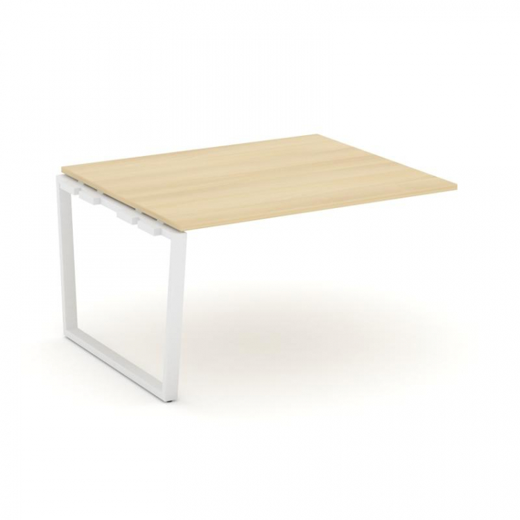 Style Project Проходной наб. элем. перег. стола SN-6T2.NSPRG-032.3 Акация Лорка/Металл Белый 1180*11