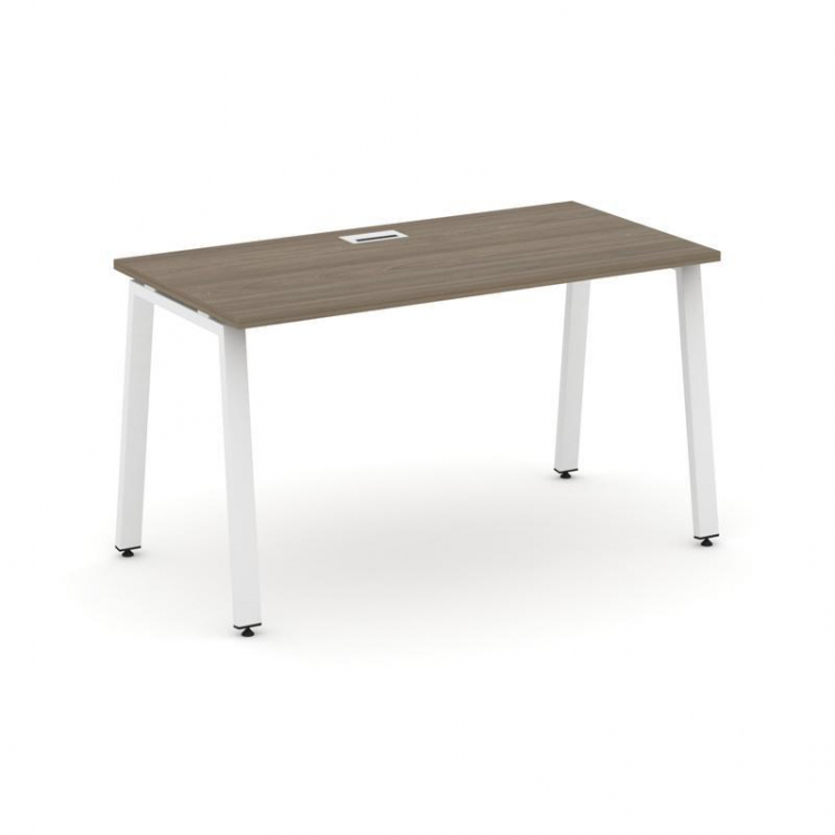 Style Project Стол письменный SN-6A.SP-004 Вяз Благородный/Металл Белый 1580*600*750