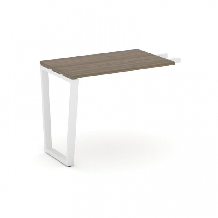 Style Project Брифинг-приставка SN-6T2.BR-004 Вяз Благородный/Металл Белый 1180*600*750