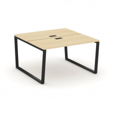 Style Project Рабочая станция 2-х сторон. SN-6T2.DRS-003 Акация Лорка/Металл Черный/Заглушка Пластик